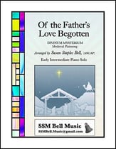 Of the Father's Love Begotten piano sheet music cover